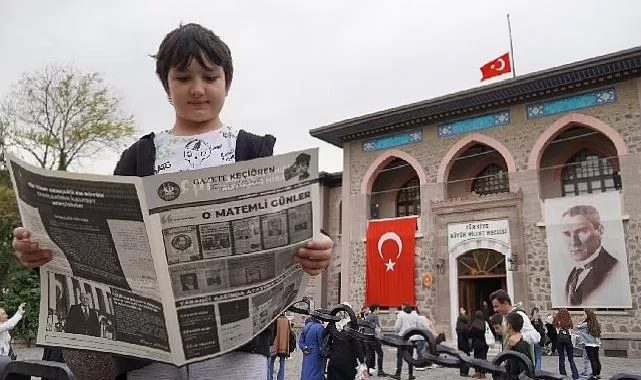 Keçiören Belediyesi’nden Atatürk’ü Ölümsüzleştiren Özel Gazete Baskısı